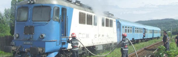 pompieri tren