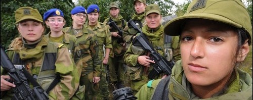 femei militar norvegia