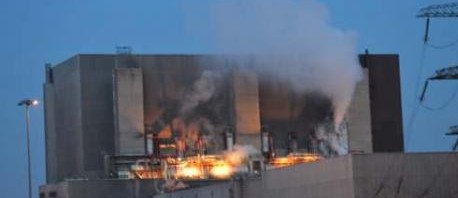 incendiu centrala ucraina