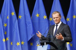 donald tusk UE