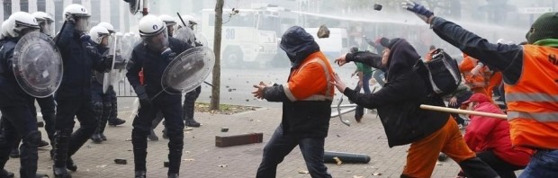 proteste belgia