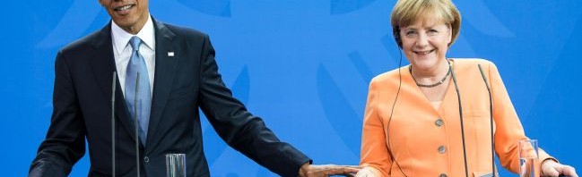 merkel obama