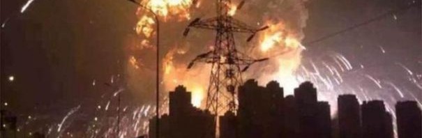 explozie nordul chinei