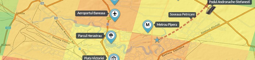 harta poluare bucuresti