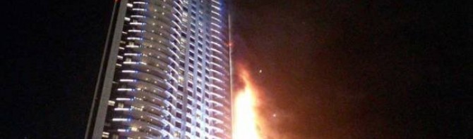 incendiu hotel dubai