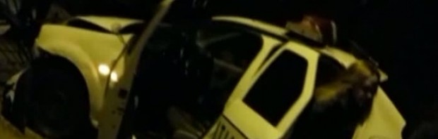 accident masina politie