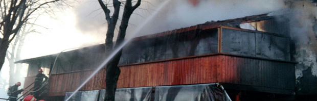 incendiu restaurant