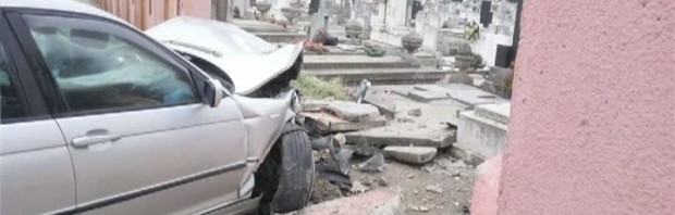 accident cimitir