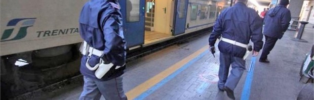 politie tren italia