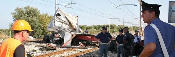 accident feroviar italia