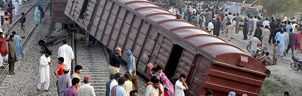 accident feroviar pakistan