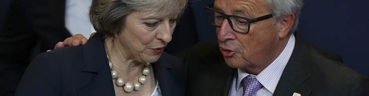 juncker intalnire cu theresa may