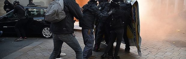 proteste le pen