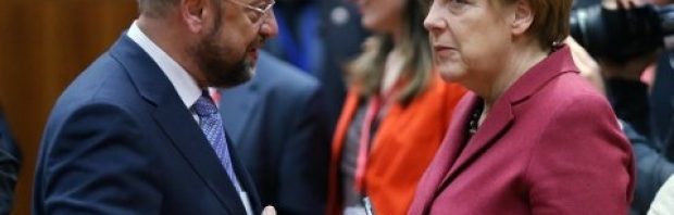 schulz merkel