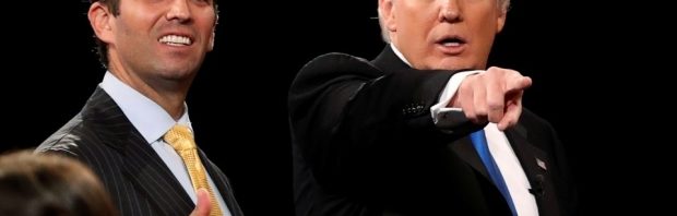 trump cu fiul