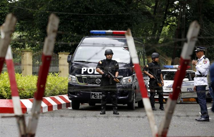 politie myanmar